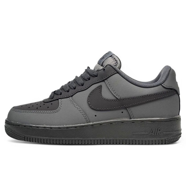 Nike Air Force 1 グレー ブラック 37 NIKE AIR FOCE 1 GS BLACK/WOLF GREY ナイキ エアフォース スニーカー
