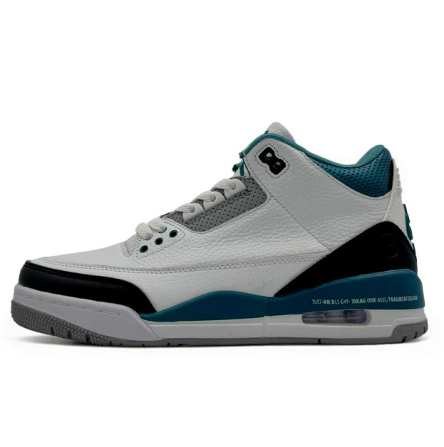 Nike AirJordan 3 ホワイト/ブラック/グレー SIZE:27cm Nike Air Jordan 3 レトロ ブラック/グレー/ミント 27cm - メルカリ