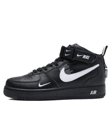 Air force 1 mid utility black new arrivals