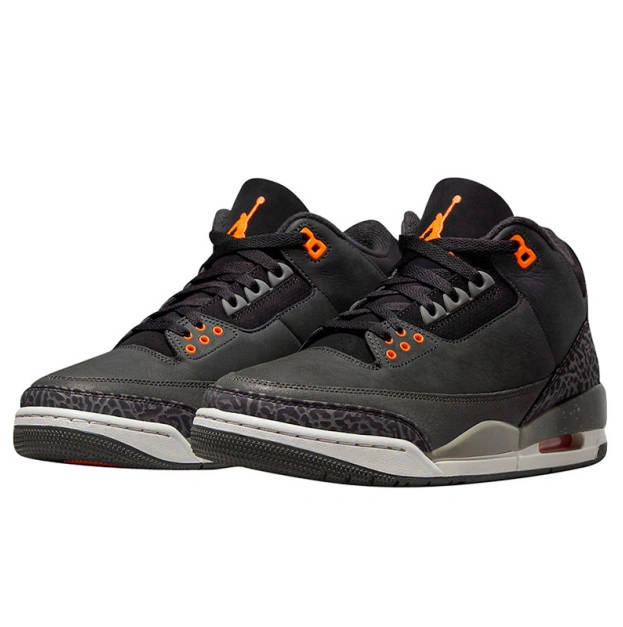 Jordan 3 Retro MCS ブラック×グレー 27cm スパイク 日本未発売】 ナイキ ジョーダン 野球 スパイク Jordan 3 Retro