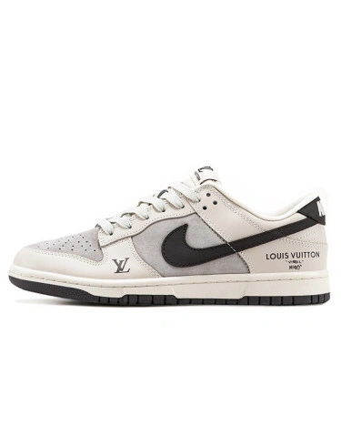 Nike SB Dunk Low x Louis Vuitton Grey Black buy with delivery Nike