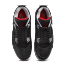 Jordan 4 Black Red Gray Winter with FUR S-0000289