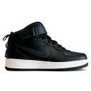 Nike Air Force 1 Utility HIgh Black White Winter з ХУТРОМ S-0000287
