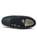 Кросівки Nike Dunk Low Black White Winter з ХУТРОМ Чоловікам