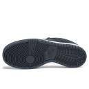 Шкіра Кросівки Nike Dunk Low Black White Winter з ХУТРОМ