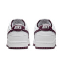 Шкіра Кросівки Nike Dunk Low White Night Maroon DV0831-102