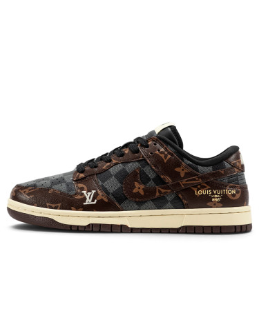 Кросівки Nike Dunk Low x Louis Vuitton Monogram Shadows