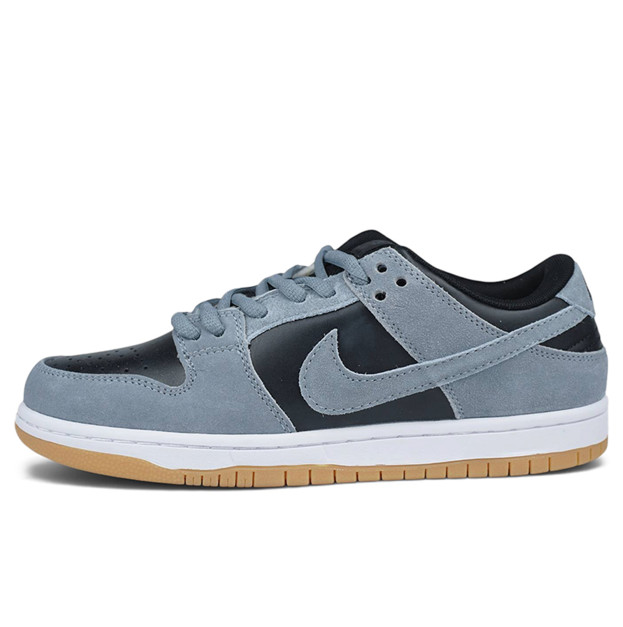 Nike SB Dunk Low Grey White Gum Winter з ХУТРОМ