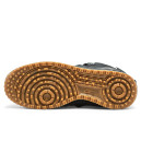 Шкіра Кросівки Nike Lunar Force 1 Duckboot 17 Black Gum З ХУТРОМ