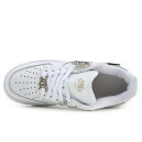 Кроссовки Nike Air Force 1 Low Molten Liquid Metal Silver White Женщинам