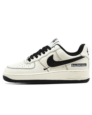 Кроссовки Nike Air Force 1 Low x Balenciaga White Black