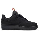 Nike Air Force 1 Low Black Orange З ХУТРОМ S-2359458