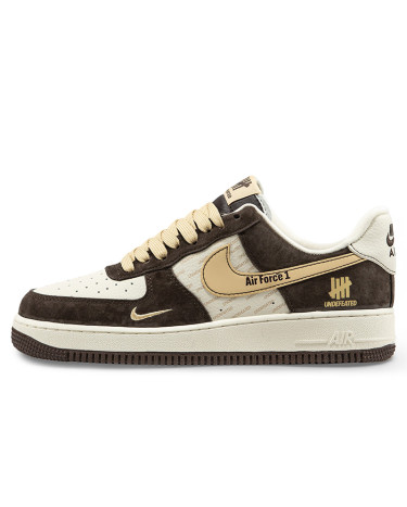 Кросівки Nike Air Force 1 Low x Undefeated Brown Beige