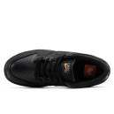 Кросівки NIke Dunk Low Leather Total Black Жінкам