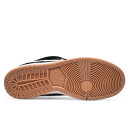 Nike SB Dunk Low Black White Gum WITH FUR
