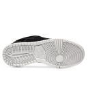 Nubuck Sneakers Nike SB Dunk Low AE 86 Black White WITH FUR