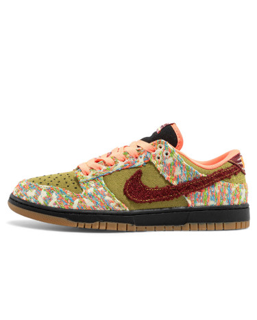 Кросівки Nike Dunk Low Panda Monium Pack Green Curry Multi-Color IB2263-300