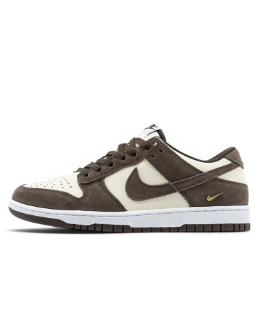 Кросівки Nike Dunk Low Light Orewood Baroque Brown Mini Swoosh IO4244-102
