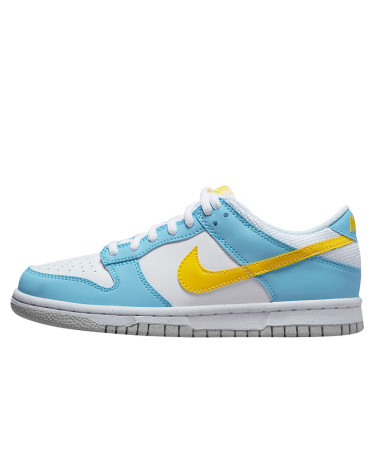 Nike Dunk Low Next Nature White Blue Yellow DX3382-400