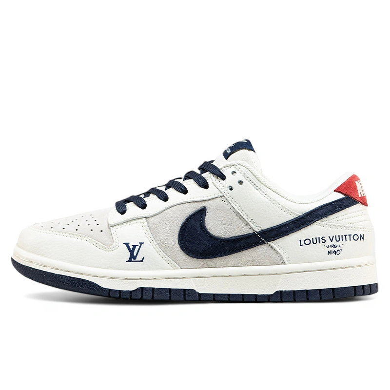 Nike SB Dunk Low x Louis Vuitton Grey Blue Red S 2354071 buy with delivery Nike