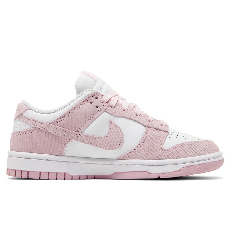 Купить Nike Dunk Low Pink Corduroy FN7167-100 за 3897 грн
