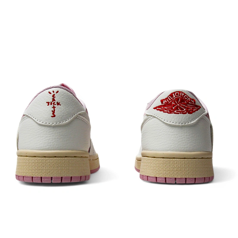 Купить Jordan 1 Low x Travis Scott Pink White Beige за 3828 грн