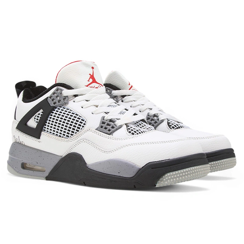 Придбати Jordan 4 Cement White Grey Black З ХУТРОМ за 3909 грн