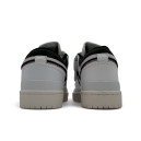 Текстиль Кросівки Jordan 1 Retro Low Double Strap White Black