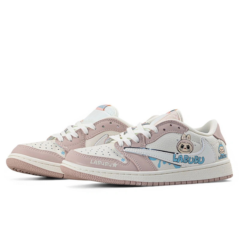 Купить Jordan 1 Retro Low x Travis Scott x Labubu Pink за 4176 грн