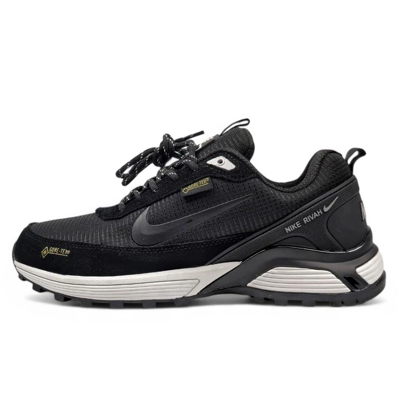 Купить Nike Rivah Low Gore-Tex Black White С МЕХОМ за 4011 грн
