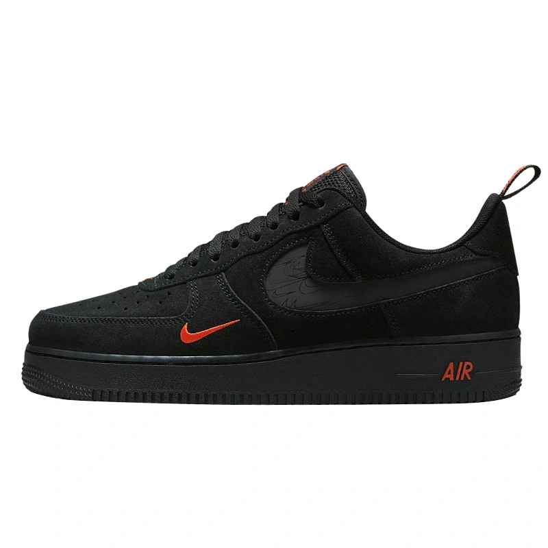 Af1 low white black orange 2025