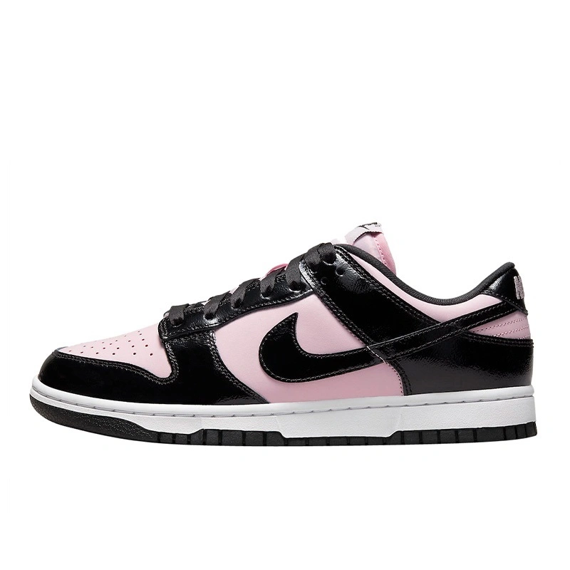 Купить Nike Dunk Low Pink Black Patent DJ9955-600 за 3811 грн