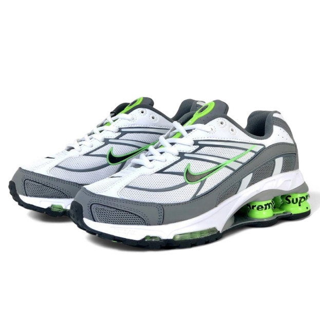 Nike Shox Ride 2 x Supreme White Grey Green