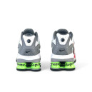 Leather Sneakers Nike Shox Ride 2 x Supreme White Grey Green
