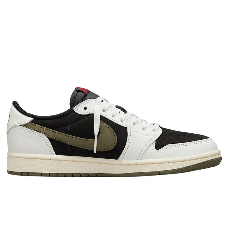 NIKE Air Jordan 1 Low Travis Scott 30センチ Придбати Jordan 1 Low x Travis Scott Olive DZ4137-106 за 4002 грн