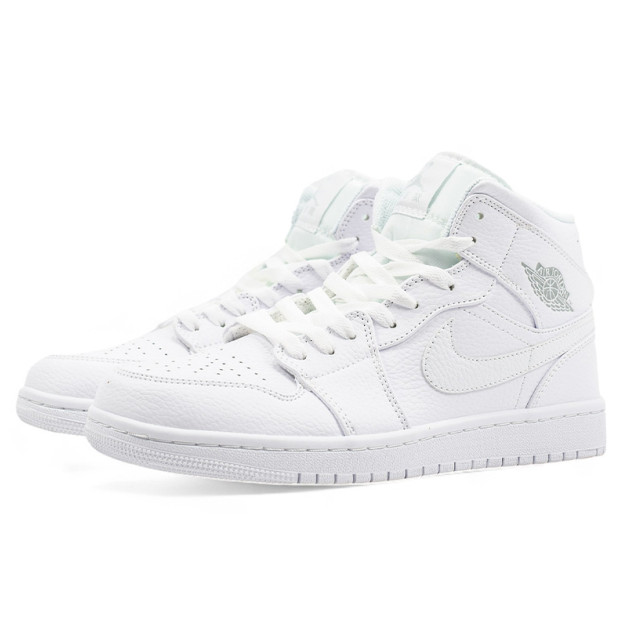 Jordan 1 Retro Mid Triple White