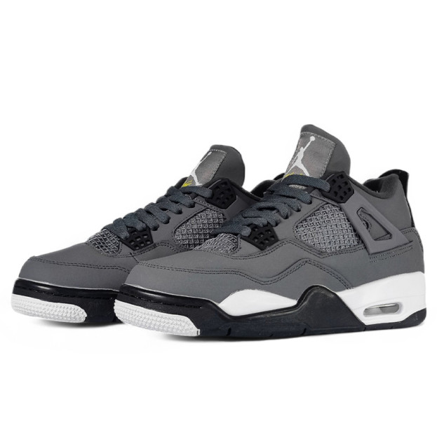Jordan 4 Grey Black White З ХУТРОМ