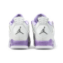 Кросівки Jordan 4 White Purple Жінкам