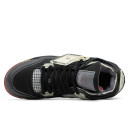 Кросівки Jordan Retro 4 Black Red Grey Жінкам