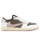 Jordan 1 Low x Travis Scott White Brown Pink S-2355836