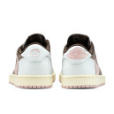 Sneakers Jordan 1 Low x Travis Scott White Brown Pink