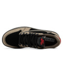 Шкіра Кросівки Jordan 1 Retro Low x Travis Scott Velvet Brown DM7866-202