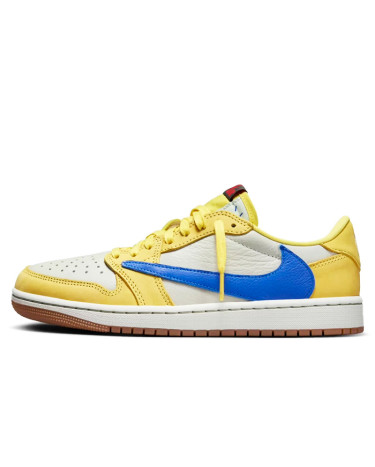 Кросівки Jordan 1 Retro Low OG SP x Travis Scott Canary DZ4137-700