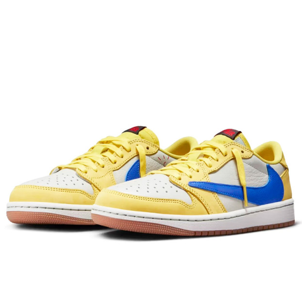 Jordan 1 Retro Low OG SP x Travis Scott Canary DZ4137-700