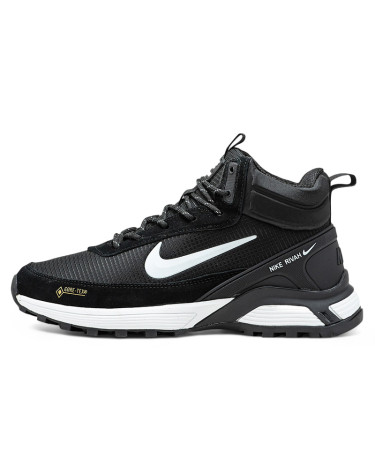 Nike Rivah Gore-Tex Black White With FUR