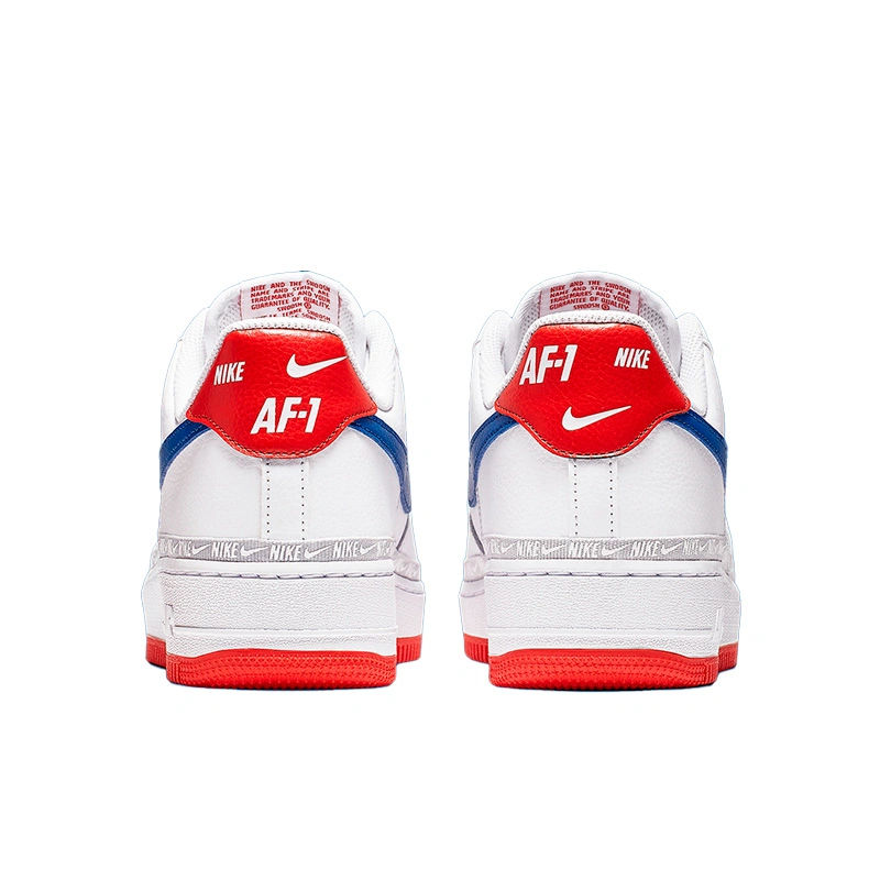 Nike air force overbranded white on sale