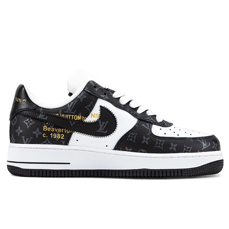 Nike air force 1 low in white and black online