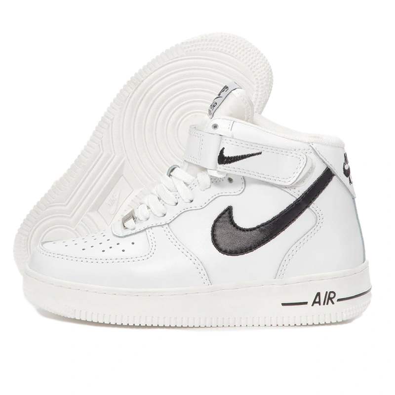 Придбати Nike Air Force 1 High White Black Winter С МЕХОМ за 3861 грн