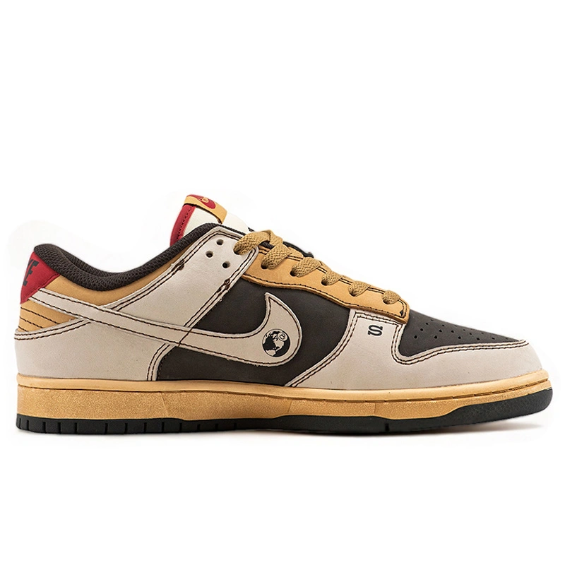 Купить Nike SB Dunk Low x Stussy 40th Brown Grey Beige за 4011 грн