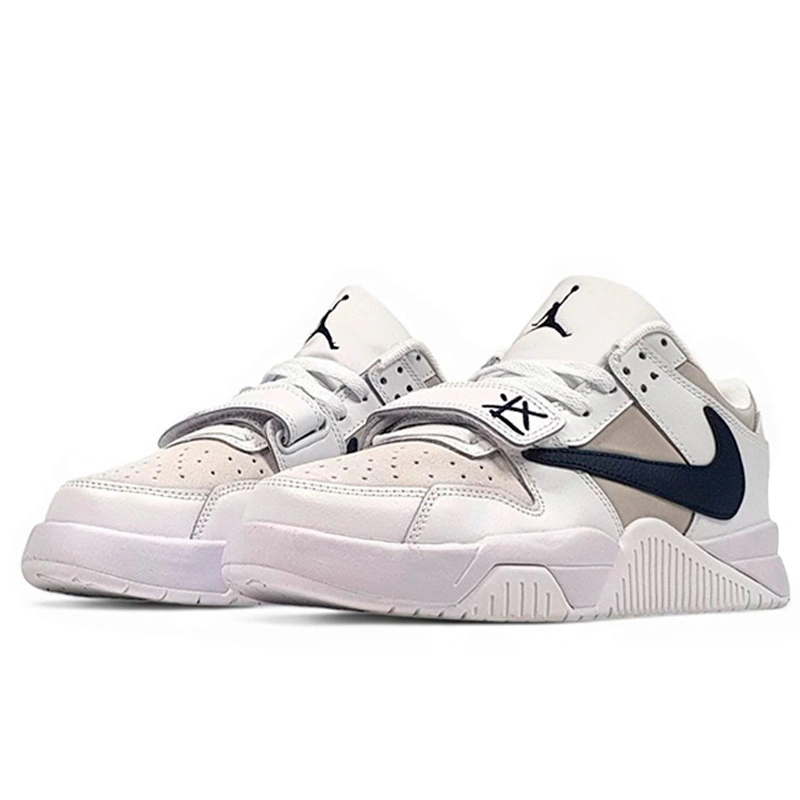 Купить Jordan Cut The Check x Travis Scott White Beige Black за